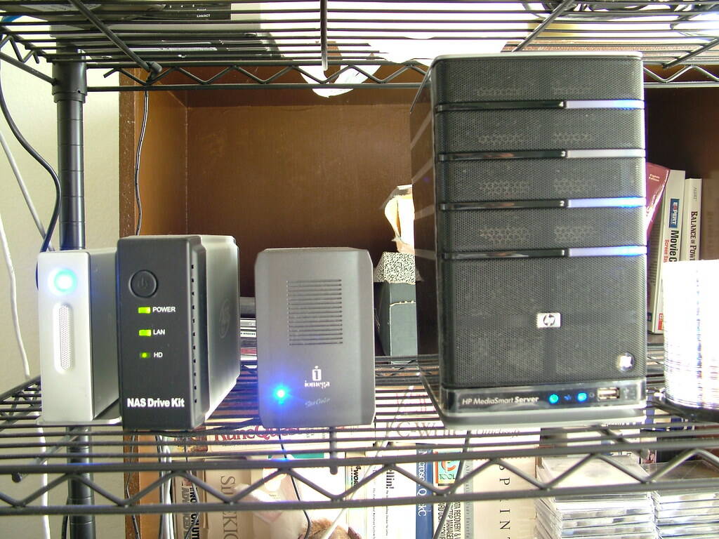 Enterprise hard drive storage array