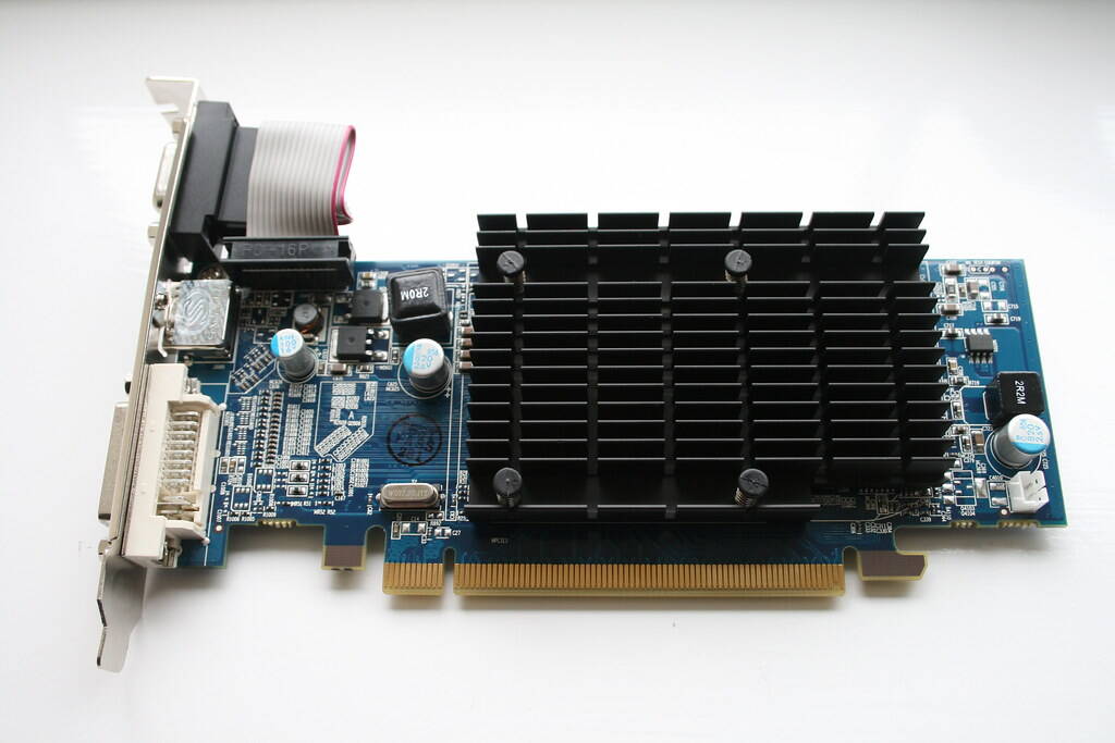 GPU compute hardware close-up